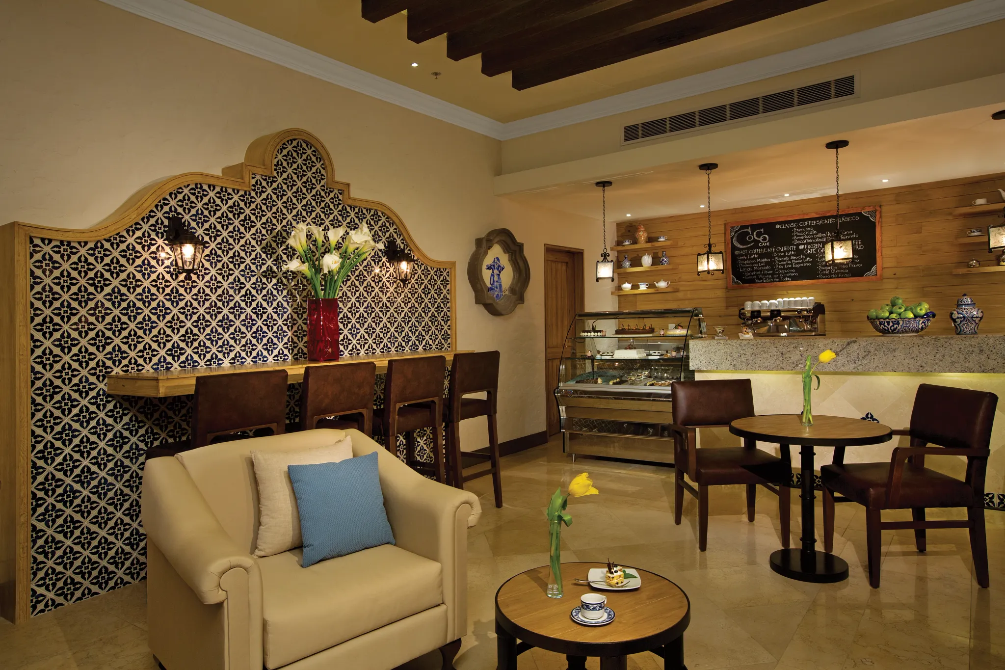 Coco Café at Ultra Luxury Puerto Los Cabos Golf & Spa Resort
