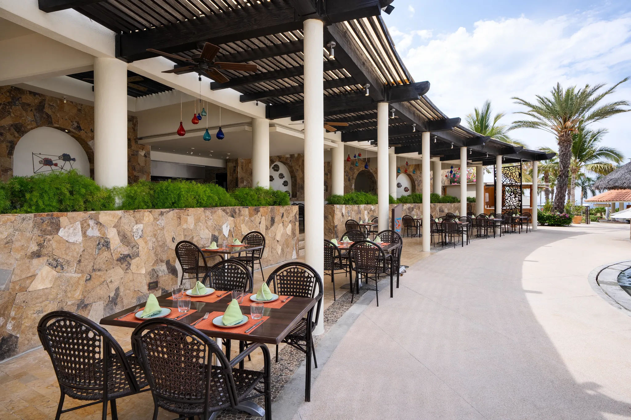 Seaside Grill at Ultra Luxury Puerto Los Cabos Golf & Spa Resort