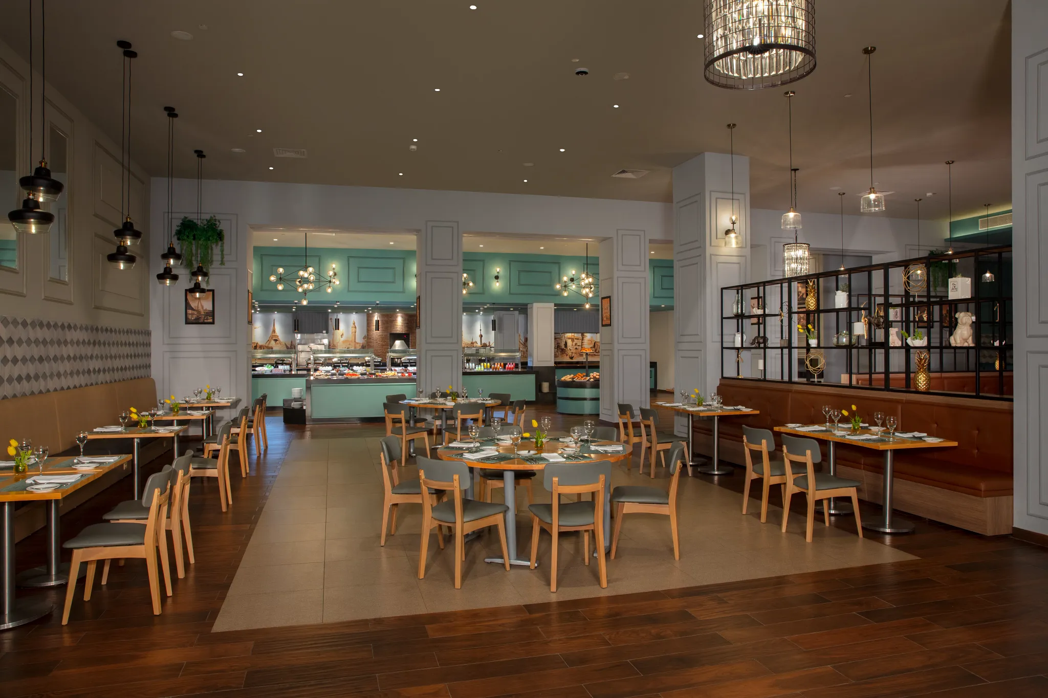 World Café at Dreams Playa Mujeres Golf & Spa Resort