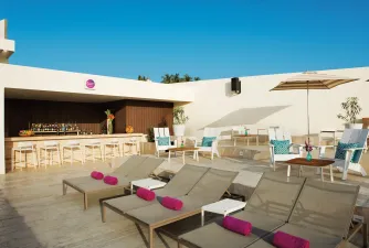 Foam at breathless Cabo San Lucas Resort & Spa